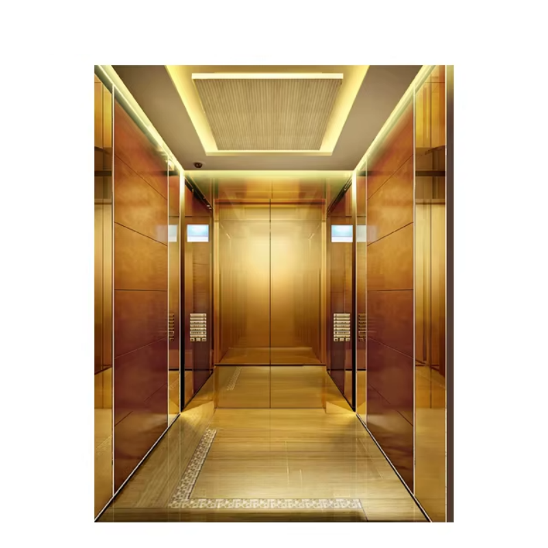 مصعد الركاب VTEP109 Elevadores سهل الاستخدام مع لوحة تحكم بديهية
