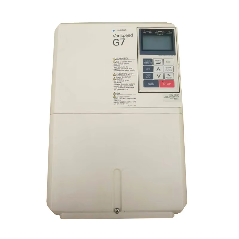 VTSP378 L1000A مصعد ياسكاوا تردد العاكس 7.5kw 3 PHASE 400VAC لمبنى المكاتب