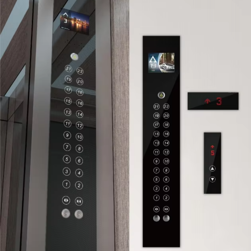 VTSP332 أجزاء المصعد زر ضغط مربع مع ضوء LED