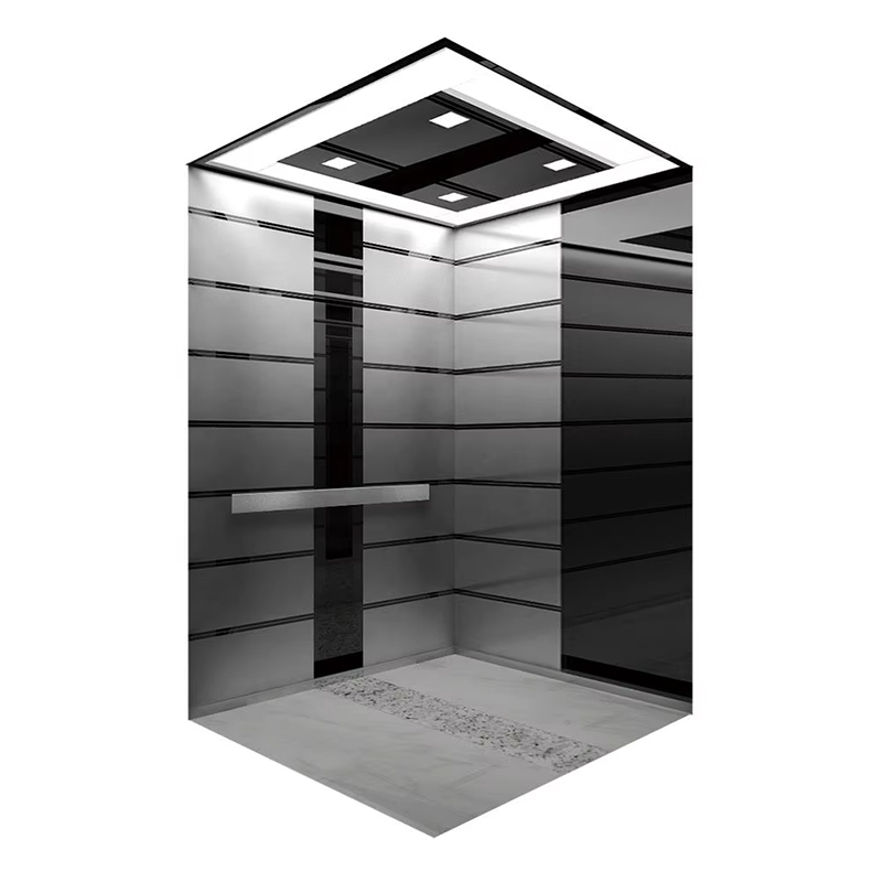 VTEP118 Elevadores مصاعد الركاب المتقدمة بدون تروس AC PVC الفولاذ المقاوم للصدأ بناء ISO90001 معتمد الميزات الذكية تحسين