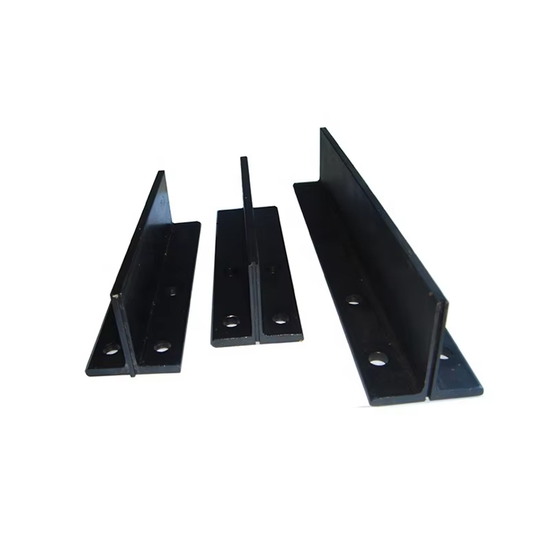 قطع غيار وإكسسوارات المصاعد VTSP113 T140 سكة دليل المصعد الفولاذية السميكة بطول 5 متر أسود_رمادي للمصاعد الثقيلة