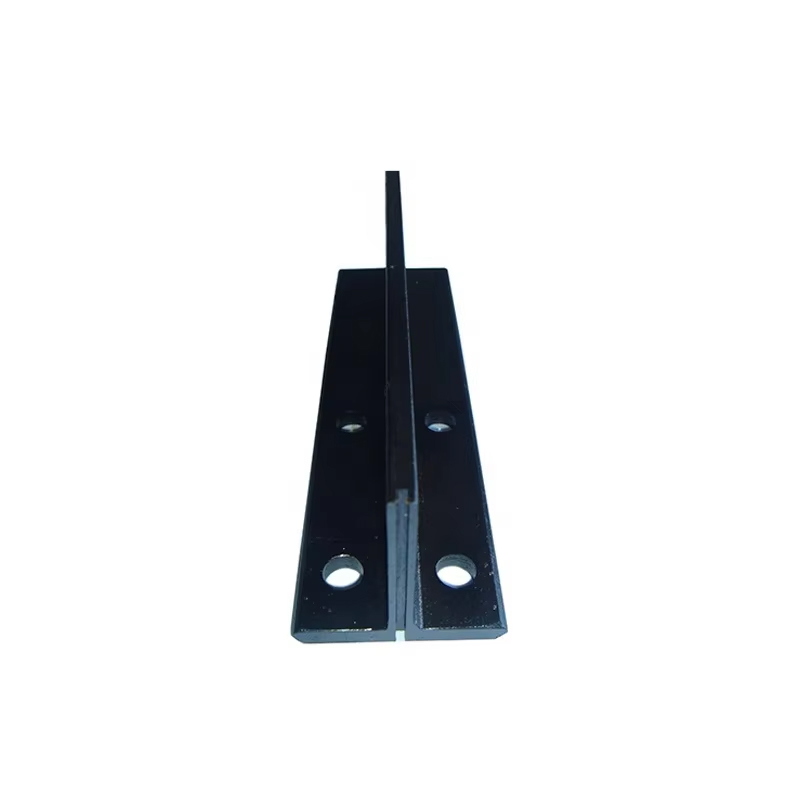 قطع غيار وإكسسوارات المصاعد VTSP113 T140 سكة دليل المصعد الفولاذية السميكة بطول 5 متر أسود_رمادي للمصاعد الثقيلة