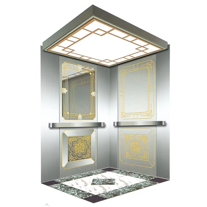 VTEP117 يراقب مصاعد الركاب السريعة والسلسة للفنادق عالية الأداء والهادئة