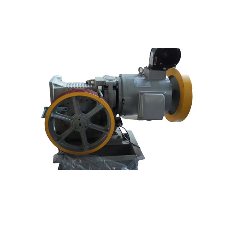 VTSP254 GTW9 فندق يستخدم مصعد كهربائي ماكينة جر محرك 630KGS سعة 1.0M_S سرعة 380V_220V 2_1 حبل EN81 معتمد