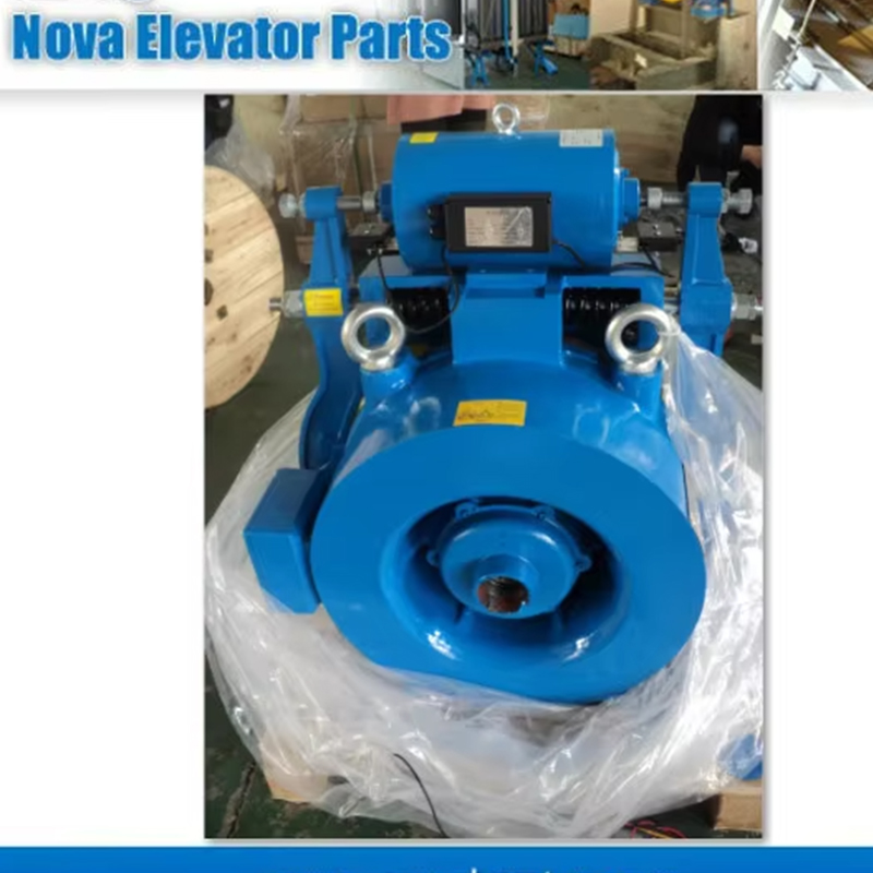 VTSP242 قطع غيار المصاعد آلة مصعد محرك الجر بدون تروس لمصعد الركاب NV41T-GTW10X