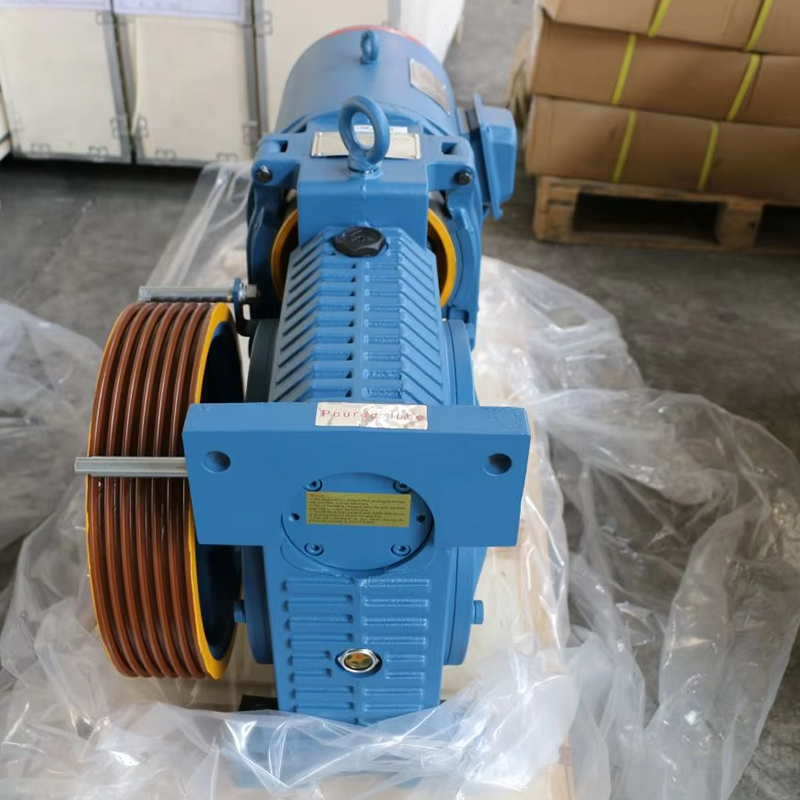 VTSP243 آلة جر المصعد الموجه الفولاذ المقاوم للصدأ مصعد 630KG_800KG_1000KG_YJ200A_8-13 شخصًا