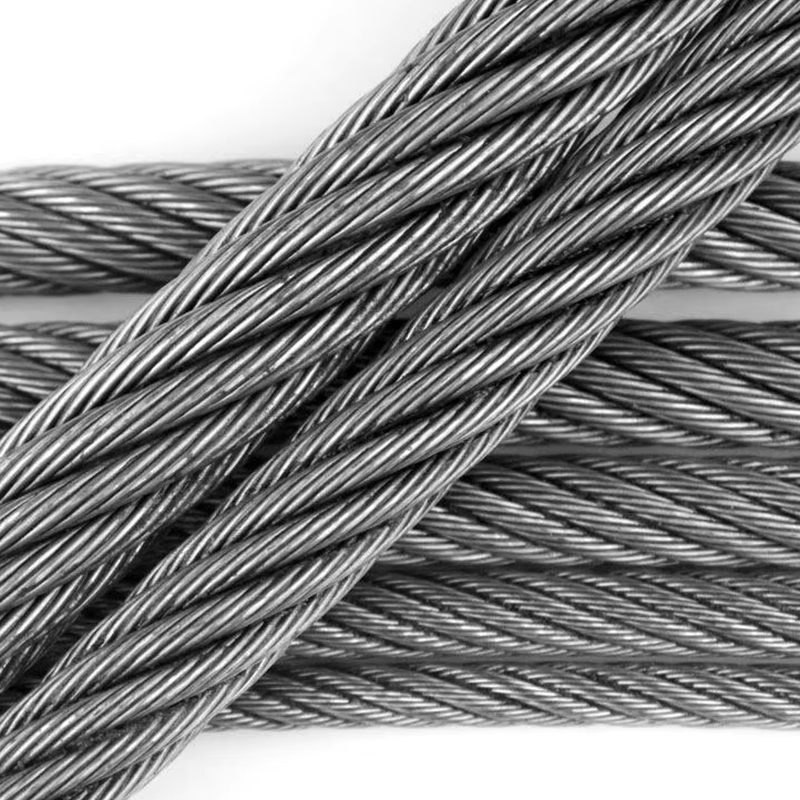 VTSP267 مكونات المصعد 8-22mm حبل أسلاك الفولاذ لرفع الركاب
