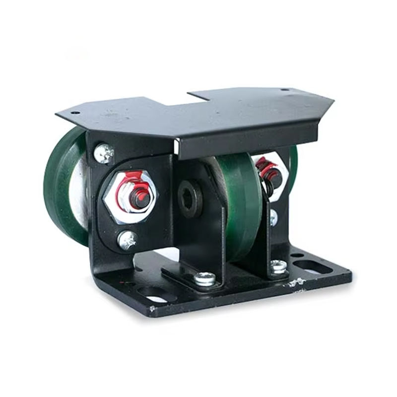 VTSP153 OEM أجزاء المصعد مصعد رفع موازنة الأسطوانة دليل الأحذية الفولاذ المقاوم للصدأ _ تصميم معدني معاصر لمباني المكاتب