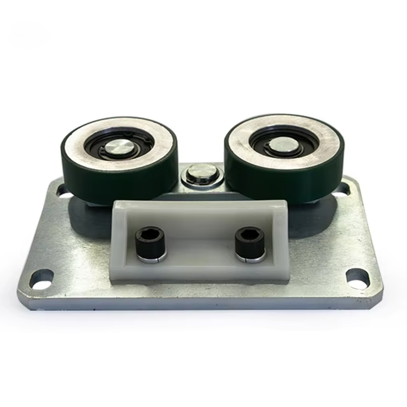 VTSP153 OEM أجزاء المصعد مصعد رفع موازنة الأسطوانة دليل الأحذية الفولاذ المقاوم للصدأ _ تصميم معدني معاصر لمباني المكاتب