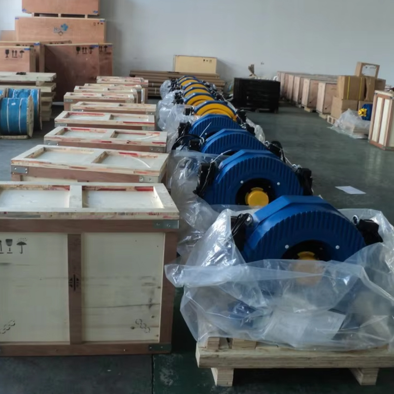 VTSP238 Montanari آلة الجر بدون تروس MCG100 محرك الرفع 320-630KGS محرك المحرك