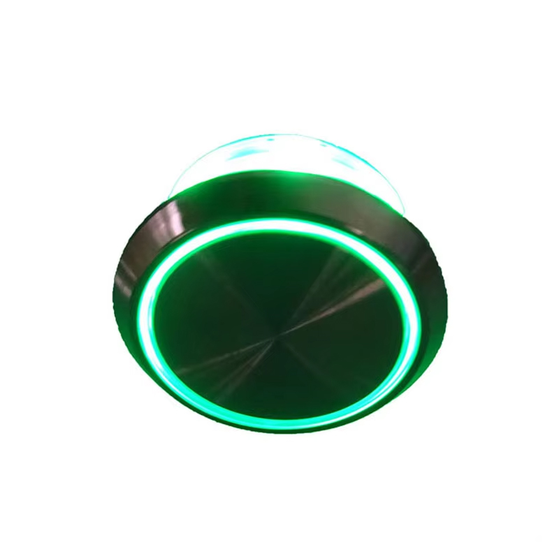VTSP360 العلامة التجارية التصميم الحديث جولة الفولاذ المقاوم للصدأ زر ضغط المصعد مع_بدون برايل 1 سنة الضمان أجزاء المصعد