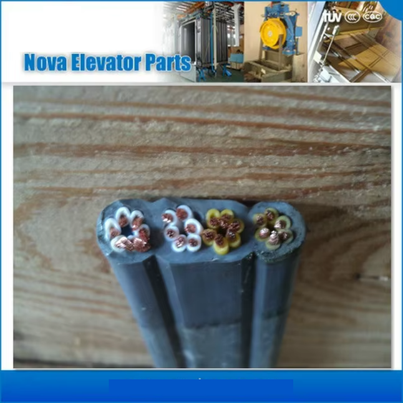 كابل التحكم في المصعد VTSP365 مع كابلات السفر للمصاعد PVC والمطاط TVVBG