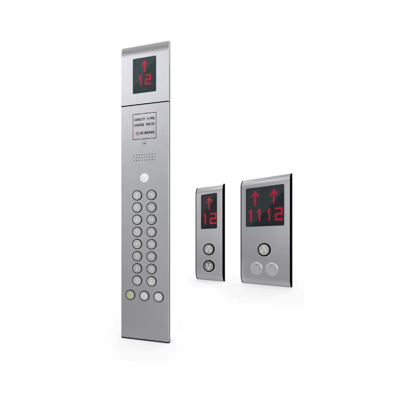 VTSP385 الجزء DOT Matrix عرض الفولاذ المقاوم للصدأ الحديث مصعد Indicator_Display شاشة COP LOP أجزاء ISO9001 معتمد