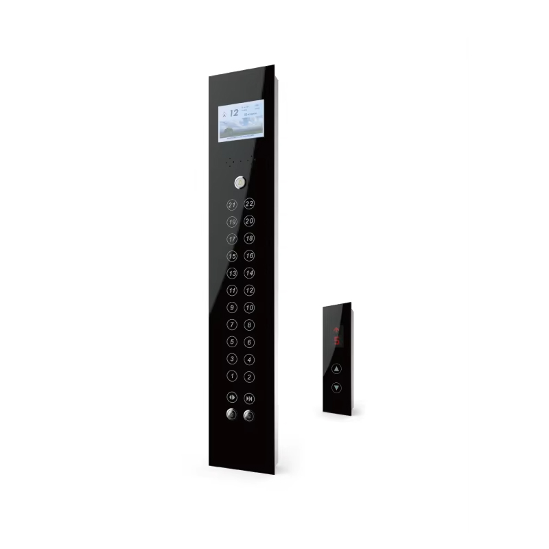 VTSP385 الجزء DOT Matrix عرض الفولاذ المقاوم للصدأ الحديث مصعد Indicator_Display شاشة COP LOP أجزاء ISO9001 معتمد